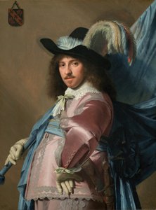 Andries Stilte som fanebærer, 1640. av Jan Verspronck
