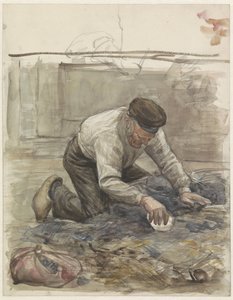 Bonde på knærne av Jan Veth