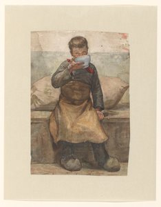 Drikker gutt av Jan Veth