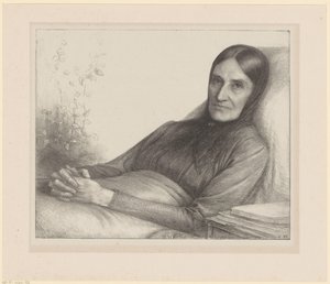 Portrett av Elisabeth Ragazzi van den Wall Bake av Jan Veth