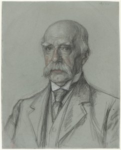 Portrett av F.J. Kitt av Jan Veth