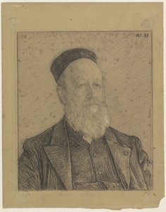 Portrett av Pieter Johannes Veth, 77 år