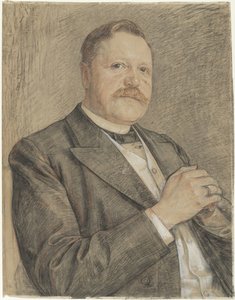 Portrett van R.P.J. Tutein Nolthenius av Jan Veth