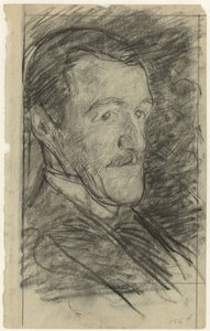 Portrett av Richard Roland Holst av Jan Veth