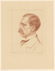 Portrett av Wilhelm von Bode Portretter av De Kroniek (serietittel) av Jan Veth