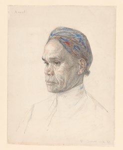 Portrett av en javaneser: Amat av Jan Veth