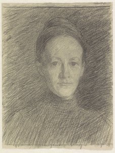 Portrett av frøken C.J. veth av Jan Veth