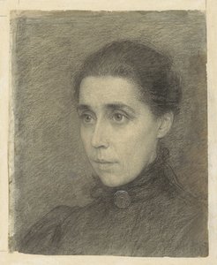 Portrett av fru M. Bruyel-De Favauge av Jan Veth