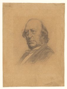 Portrett av prof. dr. Jan van Geuns av Jan Veth