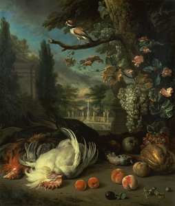 Dødt fjærkre (olje på lerret) av Jan Baptist Weenix