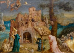 The Temptation of Saint Anthony, første halvdel av 1500-tallet ..