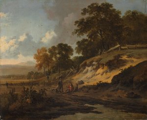 Landskap med jegere av Jan Wijnants