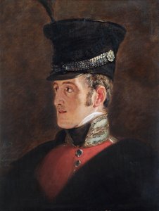Portrett av feltmarskalk Sir John Colborne, britisk soldat, 1821. av Jan Willem Pieneman