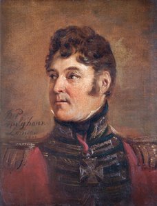 Portrett av general Sir Colin Halkett, britisk soldat, 1821.