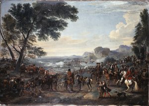 Kong William III og hans hær ved beleiringen av Namur