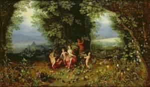 Allegori av jorden av Jan and Balen, Hendrik van Brueghel