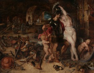 The Return from War: Mars Disarmed by Venus, ca. 1610-2
