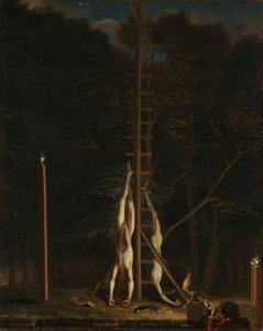 The Corpses of the De Witt Brothers, ca. 1672-75 (olje på lerret)