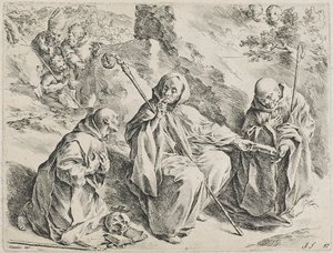 Saint Bruno (radering)
