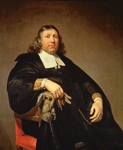 Portrett av Dammas Guldewagen, ca. 1657 av Jan de Bray