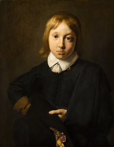 Portrett av en seks år gammel gutt av Jan de Bray