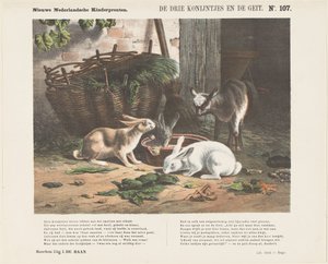 The Three Bunnies and the Goat (tittel på objekt) Nye nederlandske barnetrykk (serietittel på objekt)