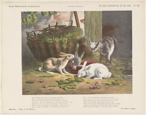 The Three Bunnies and the Goat (tittel på objekt) Nye nederlandske barnetrykk (serietittel på objekt) Funkes trykk (serietittel på objekt)
