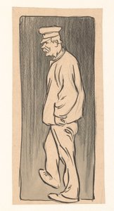 mannsfigur av Jan de Waardt