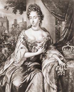 Dronning Mary II av England, Skottland og Irland. av Jan or Verkolye (after) Verkolje