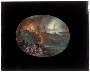 Aeneas og Anchises av Jan the Elder Brueghel