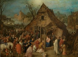 De vise menns tilbedelse av Jan the Elder Brueghel