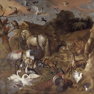 Noahs ark, ca. 1710 (olje på lerret)
