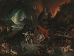 Aeneas og sibylla i underverdenen