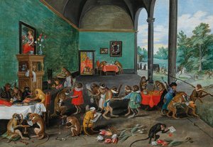 Allegory of Tulip Mania, midten av 1600-tallet. (olje på tre)