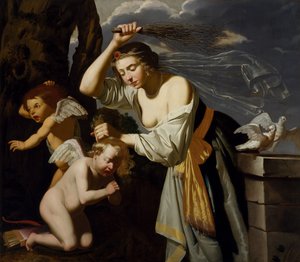 Venus tukte Amor, 1628