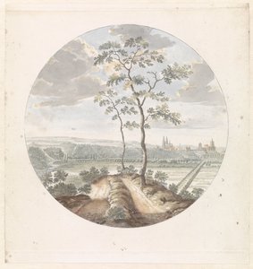 Utsikt over byen Cleves av Jan van Call (I) (attributed to)