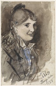 Portrett av Treesje Muller av Jan van Essen
