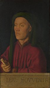 Léal Souvenir Loyal Remembrance, 1432 av Jan van Eyck