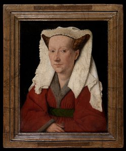 Portrett av Margareta van Eyck av Jan van Eyck