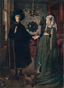Arnolfini-portrettet, 1434, 1904 av Jan van Eyck