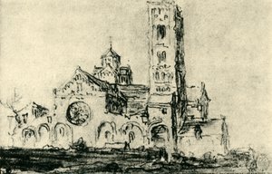 St Marys Church, Utrecht, Nederland, midten av 1600-tallet, 1943.