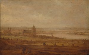 Utsikt over Arnhem av Jan van Goyen