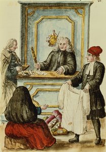 En auksjon (wc på papir) av Jan van Grevenbroeck
