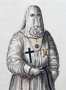 Confraternity of the Intercession of Christ, grunnlagt 1. februar 1500 av Canons Regular of St, Savior in Venezia, bind II, f 66, av Giovanni di Grevembroch eller Grevenbroch (1731-1807) av Jan van Grevenbroeck