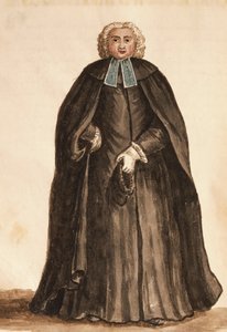 Master of the Doge's Chapel fra The costumes of Venicens av Giovanni di Grevembroch (1731-1807), Akvarell av Jan van Grevenbroeck
