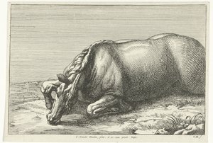 Død hest sett på venstre side Dead Horses (serietittel) av Jan van Huchtenburg