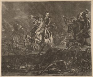 En general på hesteryggen (Charles of Lorraine) av Jan van Huchtenburgh