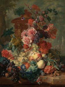 Fruktstykke av Jan van Huysum