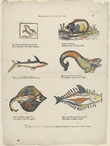 Råtten hest, fisken med halen (tittel på objekt) av Jan van Lee