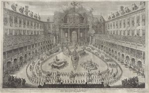 Karusell i Hofburg i Wien Ballett til hest i anledning bryllupet til keiser Leopold I og Margaret Theresa av Spania (serietittel)